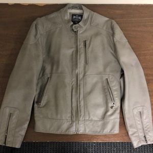 Men's M Express Bomber Leather Jacket